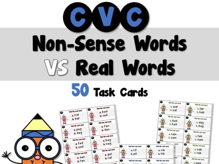 List of cvc nonsense words