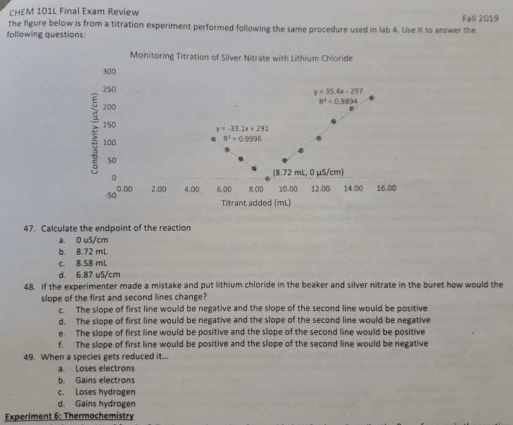 Chem 101 final exam practice