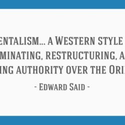 Quote said edward orientalism quotes western orient